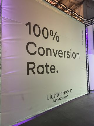100 % Conversion Rate bei Lichtermeer Bestattungen